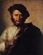 ROSA, Salvator Portrait of a Man d oil on canvas